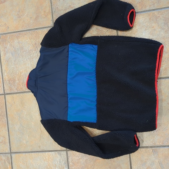 Roots kids jacket, size 13-14, black blue red - Picture 5 of 9